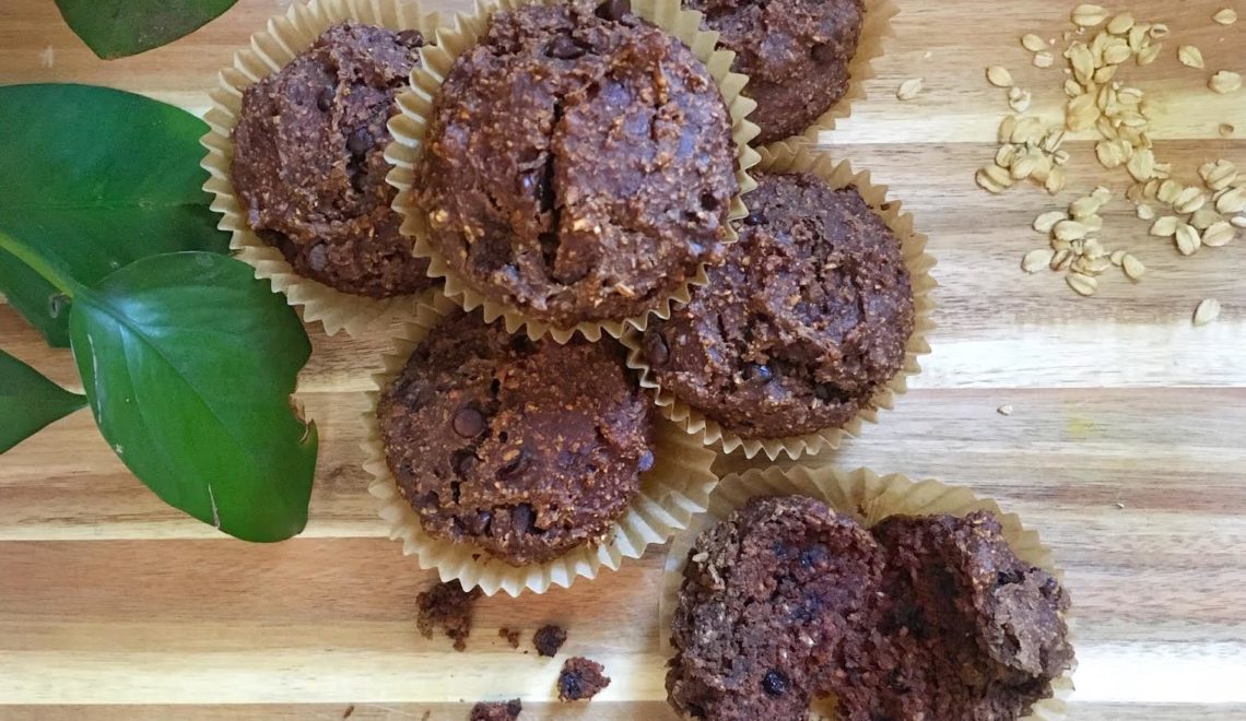 Vegan Gluten-Free Double Chocolate Muffins